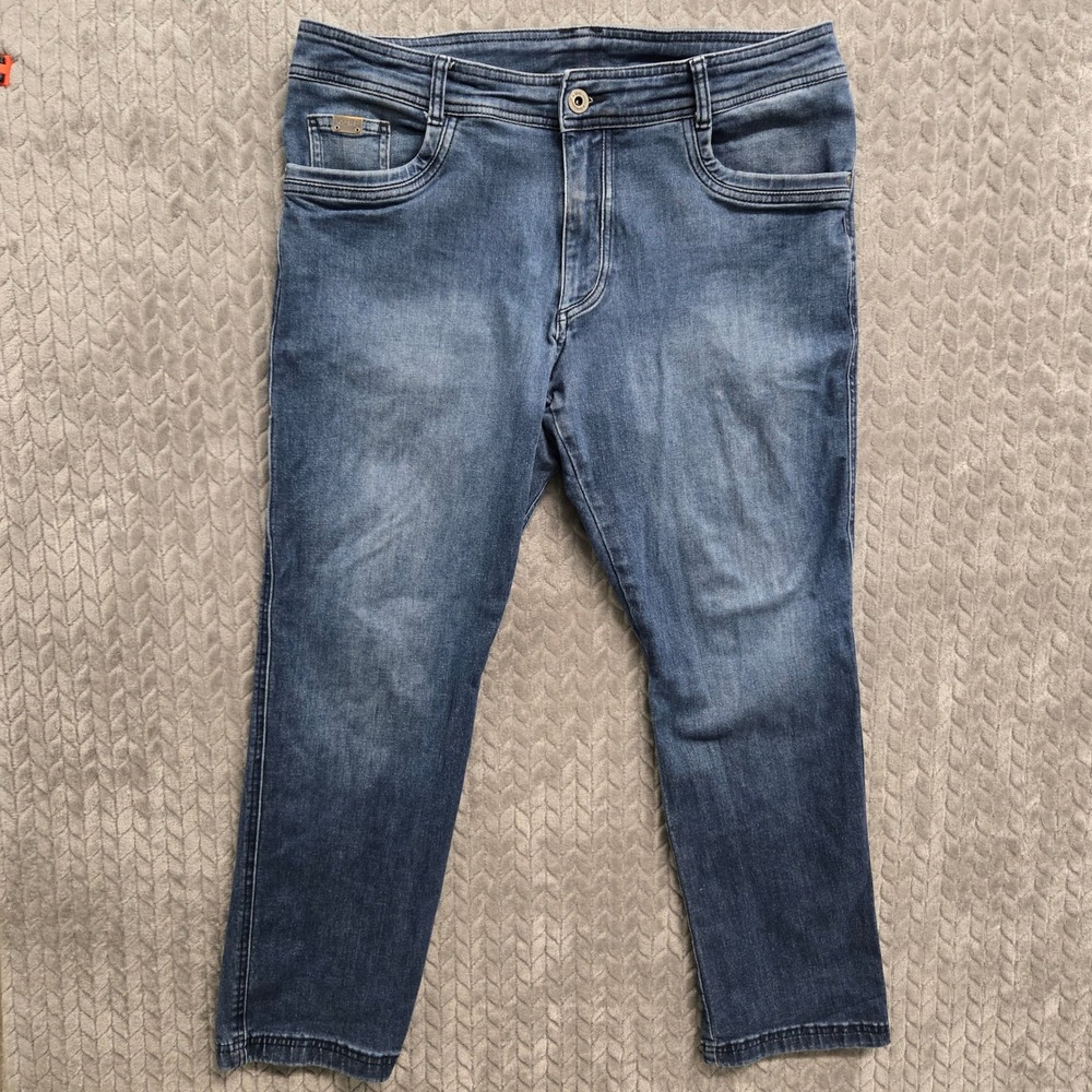 KUHL Klassisk Mens Jeans 38x30 Blue Straight‎ Leg Denim Pants